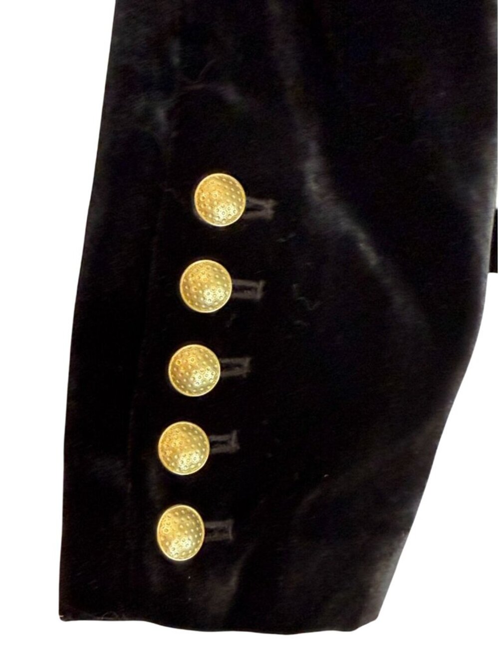 L’Agence Kenzie Velvet Blazer Jacket Black - Size 0 - Picture 11 of 11